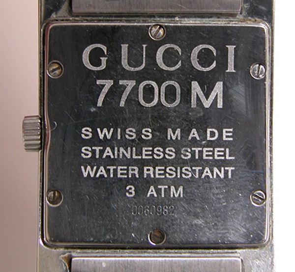 GUCCI 7700M 電池交換メンテナンス