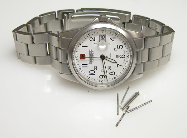 SWISS MILITARY 6-4013/5013電池交換メンテナンス