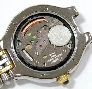 ブランド腕時計カルチェ1340ケース掃除