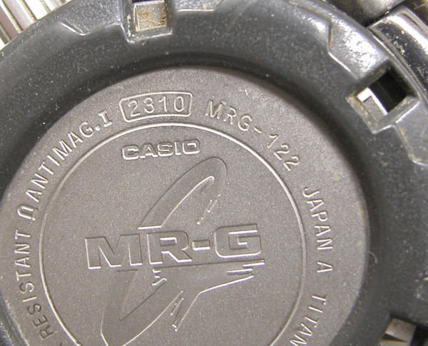 CASIO G-SHOCK MR-G 122-2310 電池交換メンテナンス