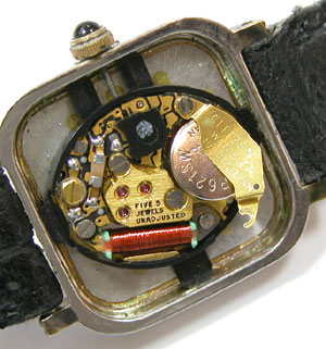 CITIZEN腕時計シチズンExceed4-104129電池交換作業