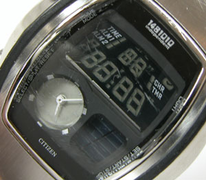 CITIZEN腕時計シチズン（インデペンデント）C351-L16673表示