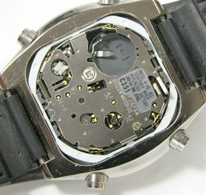 CITIZEN腕時計シチズン（インデペンデント）C351-L16673ムーブメント拡大