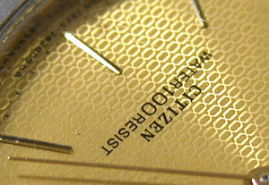 シチズン腕時計(CITIZEN)Leopard7933ワンピース防水記載