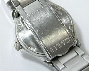 セイコー腕時計(SEIKO)ALBAカリブCARIB-V743-8000バックル