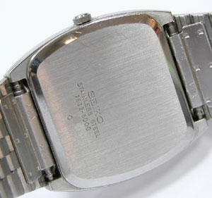 セイコー腕時計(SEIKO)エンブレム7832-6000裏蓋
