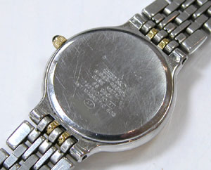 セイコー腕時計(SEIKO)エクセリーヌ/7321-0710裏蓋