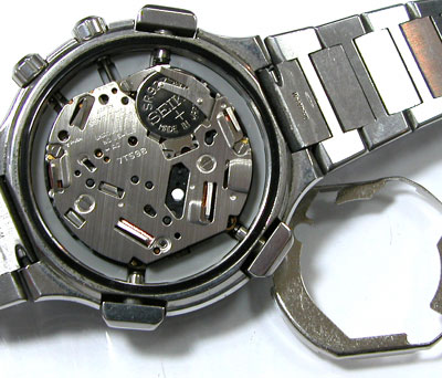 セイコー腕時計(SEIKO)1/100秒クロノグラフ7T59ムーブメント2