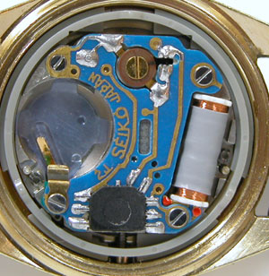 セイコー腕時計(SEIKO)レディス4325-0020ムーブメント拡大
