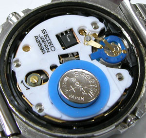 セイコー腕時計(SEIKO)シルバーウェーブA259-5090ムーブメント