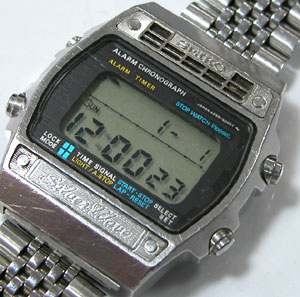 セイコー腕時計(SEIKO)シルバーウェーブA259-5090表示確認