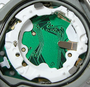 セイコー腕時計(SEIKO)アルバSPOONデジタル電池格納部