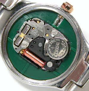 セイコー腕時計WIRED-1N01-0BW0レディス裏蓋