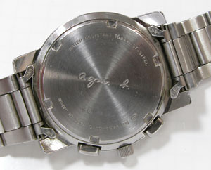 セイコー腕時計(SEIKO)アニエスAgnes-V654-0410裏側