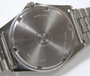 セイコー腕時計(SEIKO)ALBAアルバ/Y143-8141裏蓋