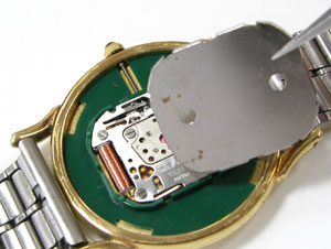 セイコー腕時計(SEIKO)ドルチェDOLCE/18金5E61-0A10帯磁プレート
