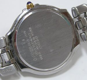 セイコー腕時計(SEIKO)ドルチェDolce8J41-6150裏蓋