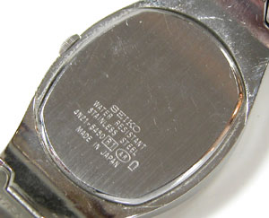 セイコー腕時計(SEIKO)LUKIA（ルキア）4N21-5450裏蓋