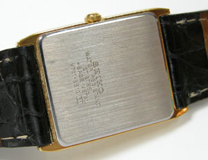 セイコー腕時計(SEIKO)メンズV701-5E10裏蓋