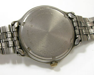 セイコー腕時計（SEIKO)SPRIT7N42-8A60チタン裏蓋