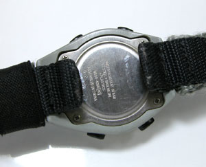 セイコー腕時計（SEIKO)SPOONスプーンW650-4060裏側