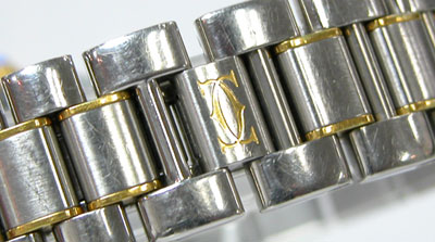 腕時計ベルト調整ネジピン式カルティエ1