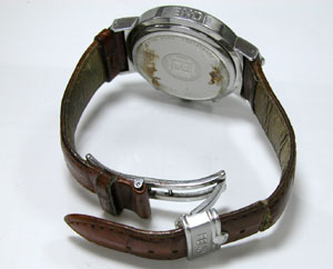 腕時計ベルト交換実践例/FENDI-Dバックルベルト