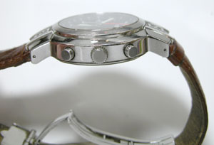 腕時計ベルト交換実践例/FENDI-Dバックルケースサイド